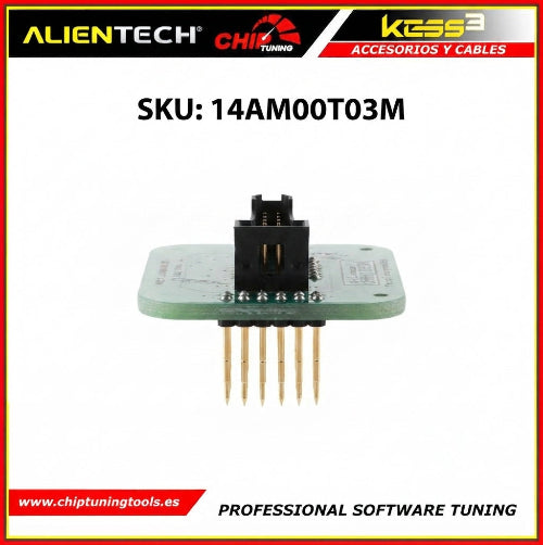 Adaptador para ECU Bosch ST10Fxxx Alientech 14AM00T03M.