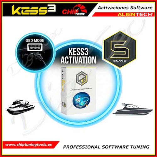 Especialización en OBD para el Dominio Acuático - Activación KESS3 Slave