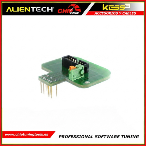Adaptador para ECU Marelli Motorola MPC56xxx Alientech 14AM00T18M.