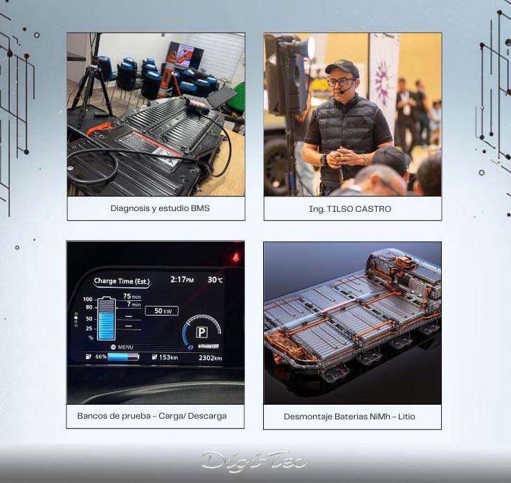 Curso para baterias de automoviles electricos