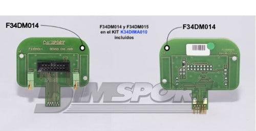 Conectores DIMA para Denso (GM Group) Renesas SH70 - K34DIMA010