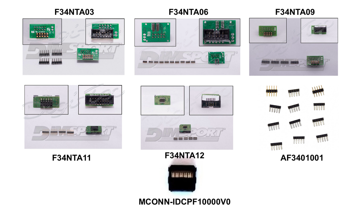 repuesto conexiones placa ecu para new trasdata dimsport