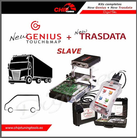 venta de herramienta new genius y trasdata slave de dimsport para camiones
