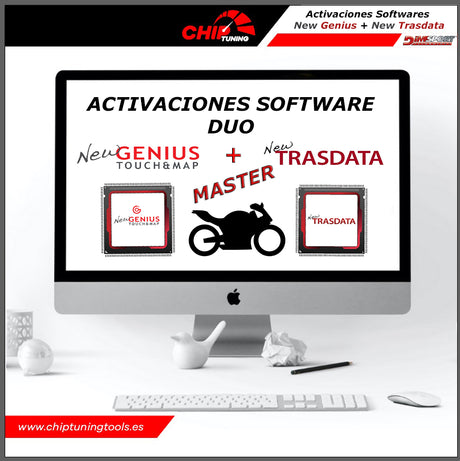 sotfware master Genius y Trasdata motos
