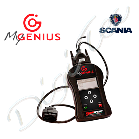 reprogramar camion scania p xpi con my genius de dimsport