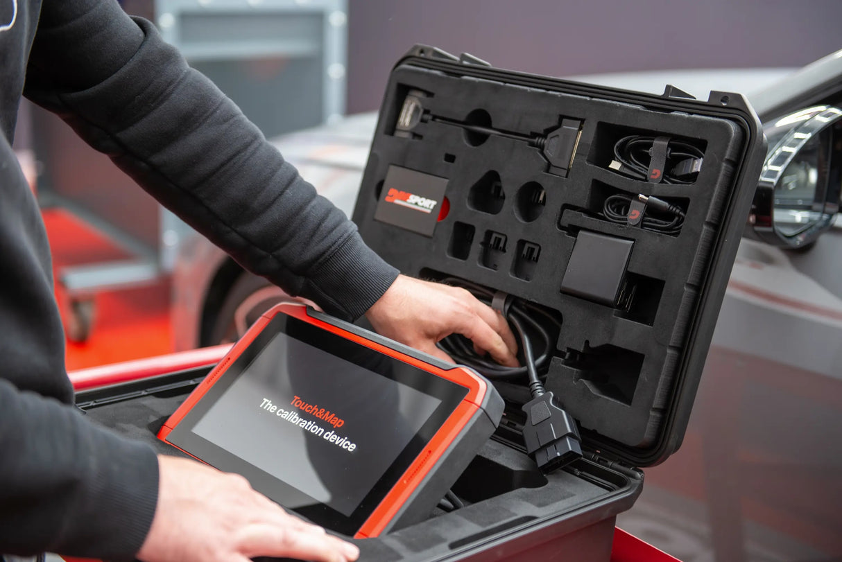 Kit interfaz para reprpgramar centralitas de vehiculos. TheGenius Dimsport tablet