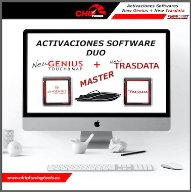 software para lectura ECU embarcaciones con new genius y trasdata master de dimsport