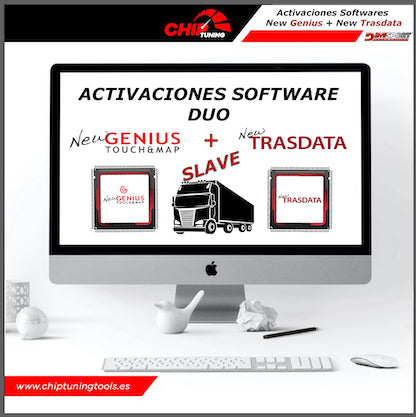 software para lectura ECU camiones con new genius y trasdata slave de dimsport