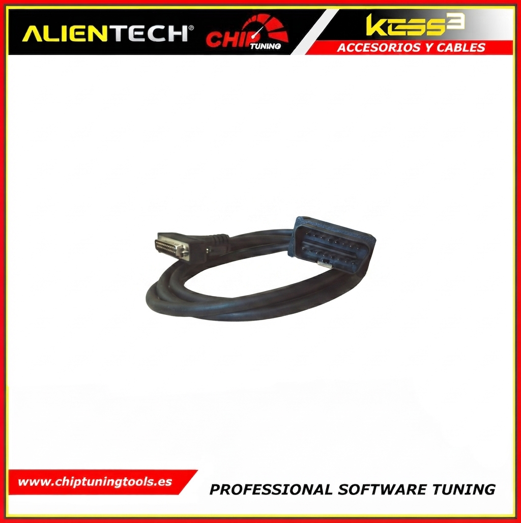 Cable principal OBDII de nueva generación desarrollado por Alientech.