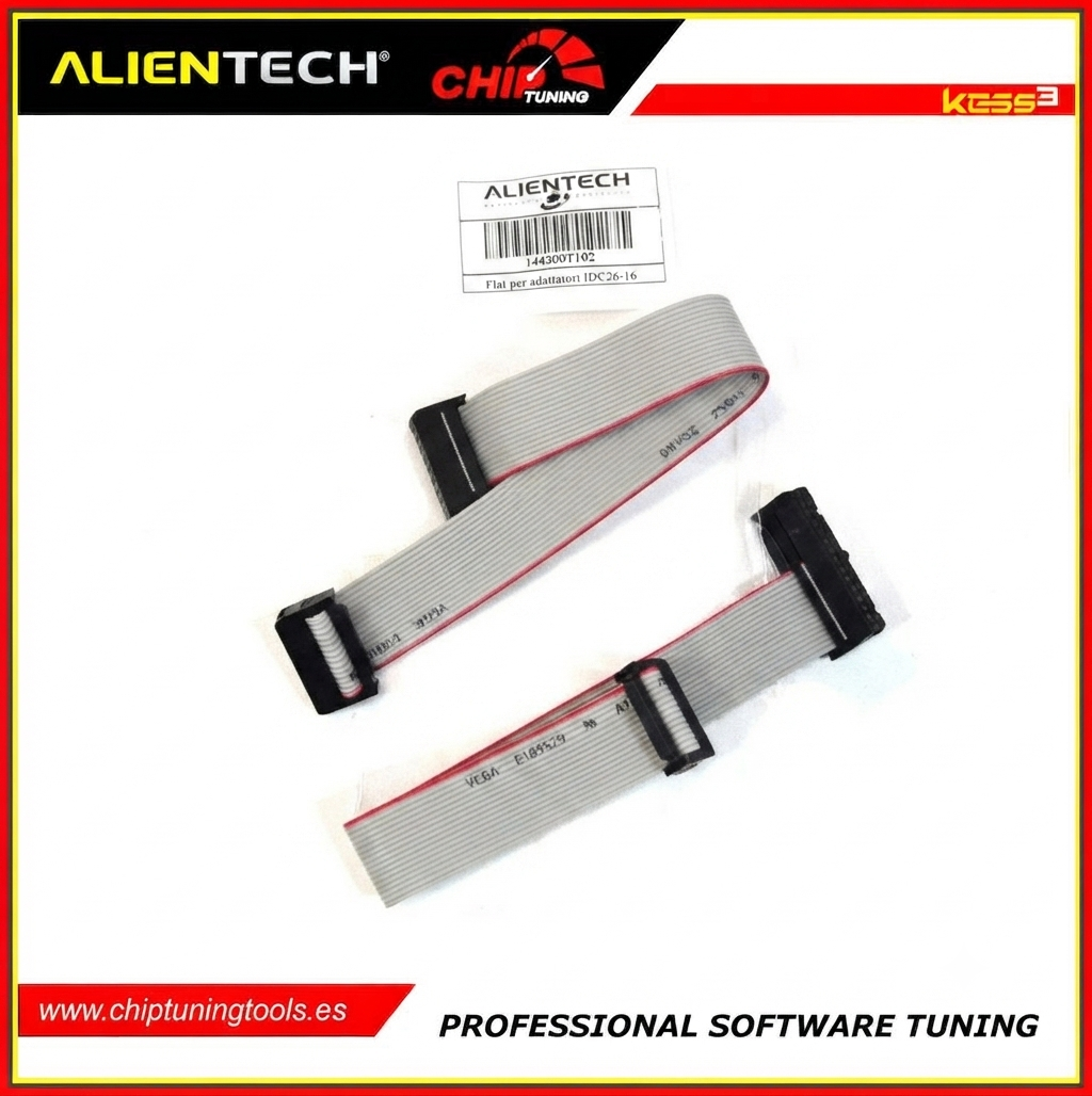Cable plano Alientech 144300T102 para programación de centralitas