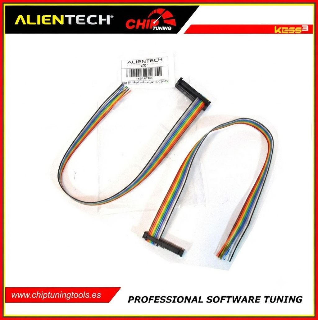 Cable plano IDC26-10 Alientech 144300T104 para programación de centralitas