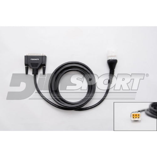 Conector de diagnóstico de 6 pin para Moto Benelli/CF (DELPHI MT05/BOSCH MS606 ECUs)