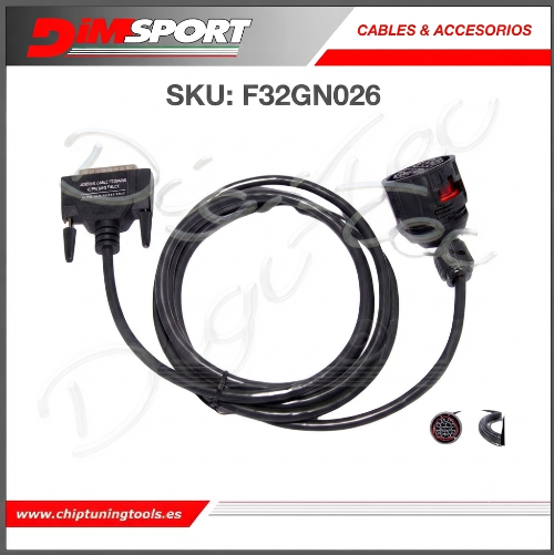 Conector de diagnóstico 12 pines MAN Dimsport F32GN026
