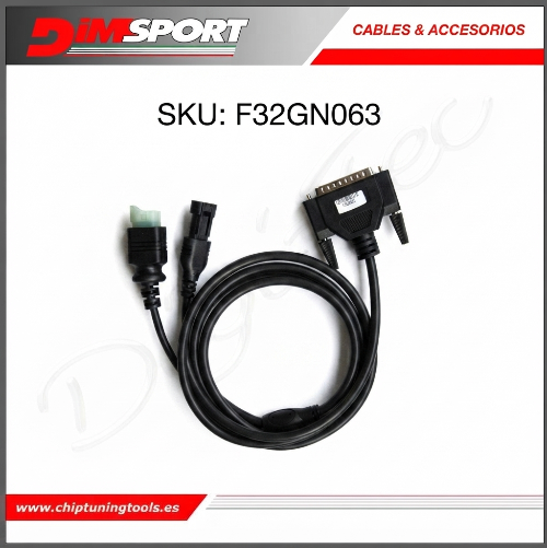 Conector de diagnóstico de 4 pines MV Agusta CAN Dimsport F32GN063 para herramientas The Genius.