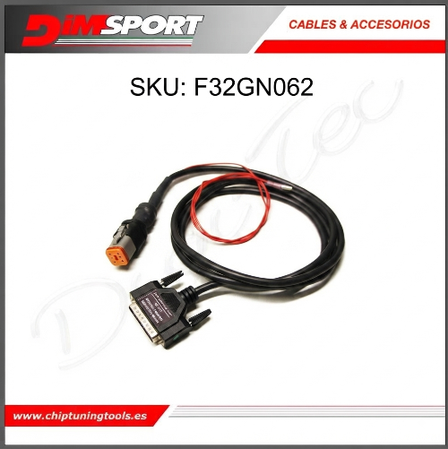 Conector de diagnóstico de 6 pines Harley-Davidson Dimsport F32GN062.