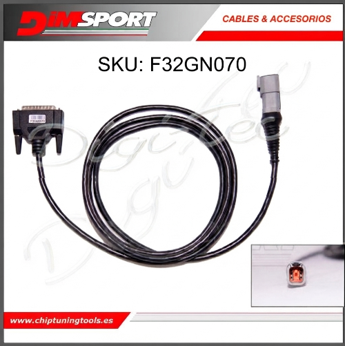 Conector de diagnóstico de 6 pines Yanmar Dimsport F32GN070.