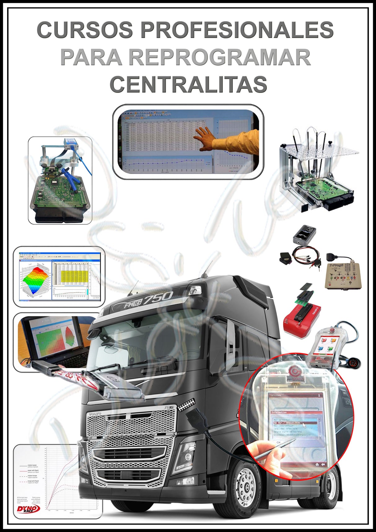 Cursos Reprogramaciones centralitas para camiones