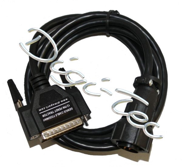 venta Cable conector de diagnóstico FENDT de 12 pines para New Genius Master o Slave de Dimsport. F32GN041