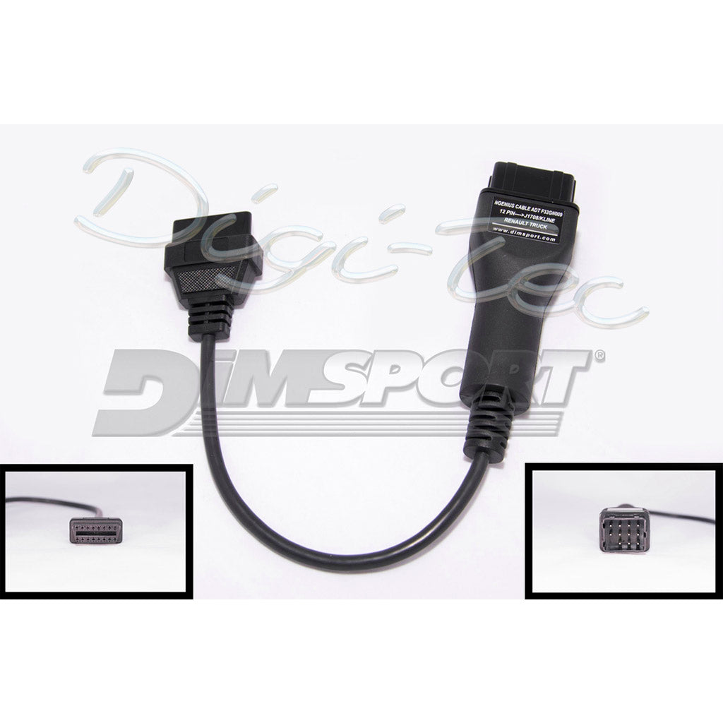 venta Cable de diagnosis Camión Renault F32GN009 new genius dimsport