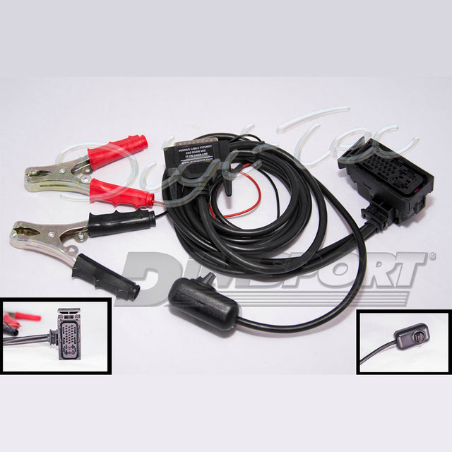 Cable conector DSG DQ200 de 25 pines VAG (VW group) para la lectura de la unidad de control DSG con New Genius Master y Slave de Dimsport.
