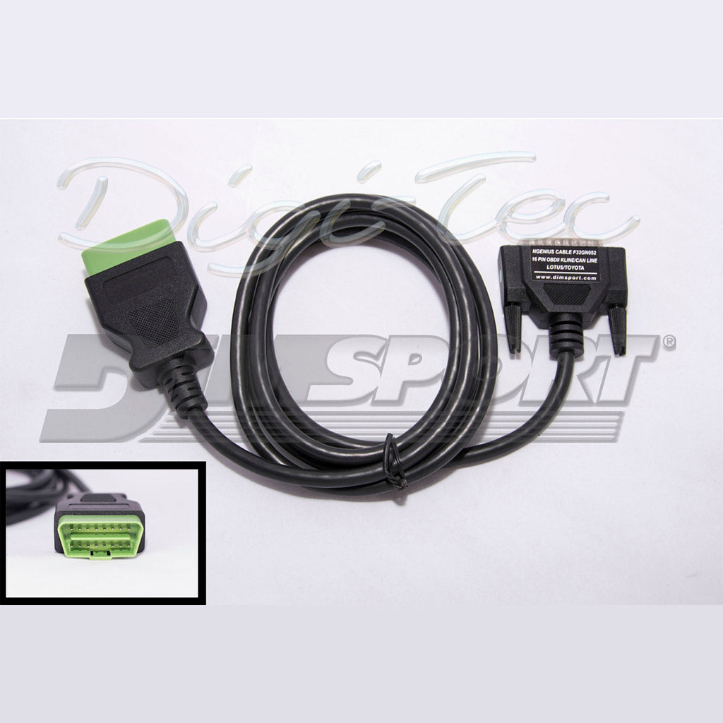 venta Cable conector OBDII específico Toyota / Lotus para New Genius Master y Slave de Dimsport F32GN052