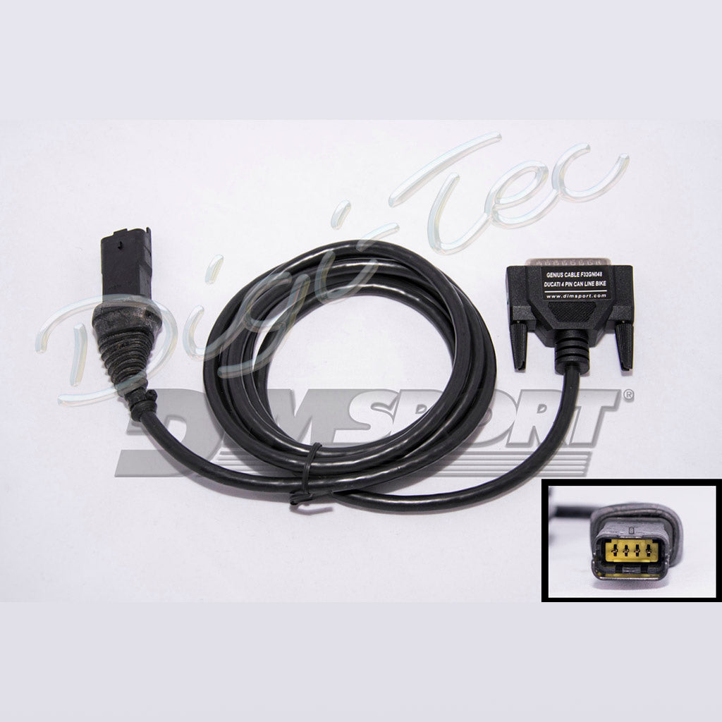 venta Cable New Genius moto DUCATI 4pin M3 Siemens_Melco Mitsubishi ECUs F32GN048