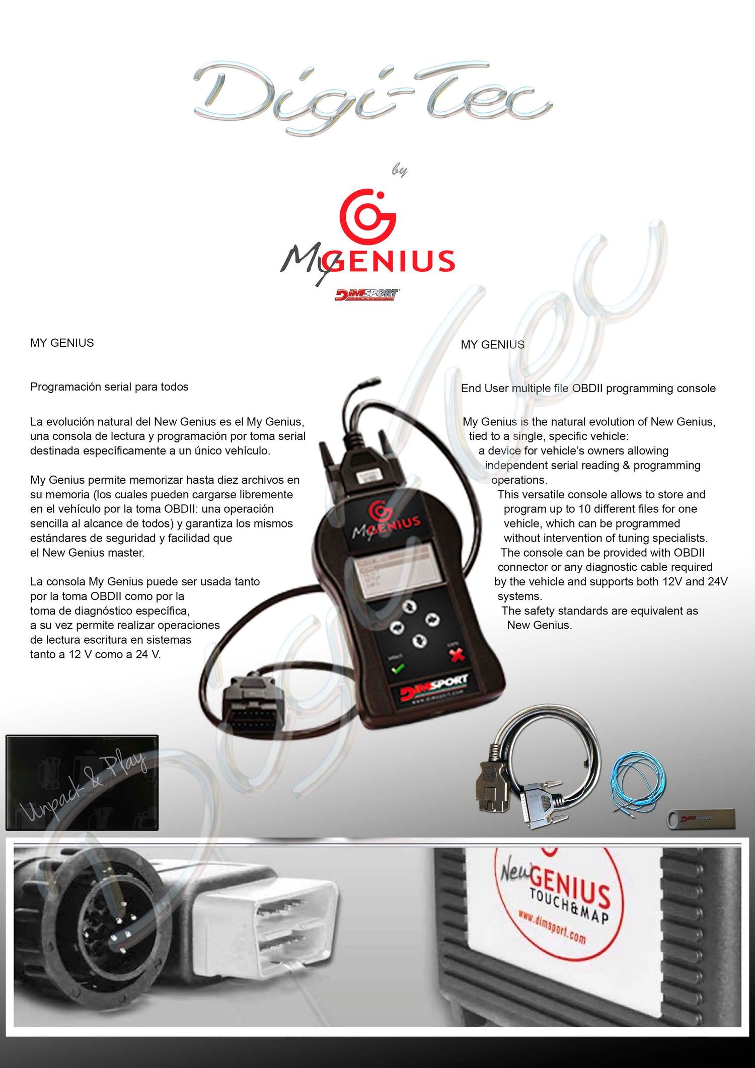 Reprogramar centralitas Audi A1con MyGenius de Dimsport