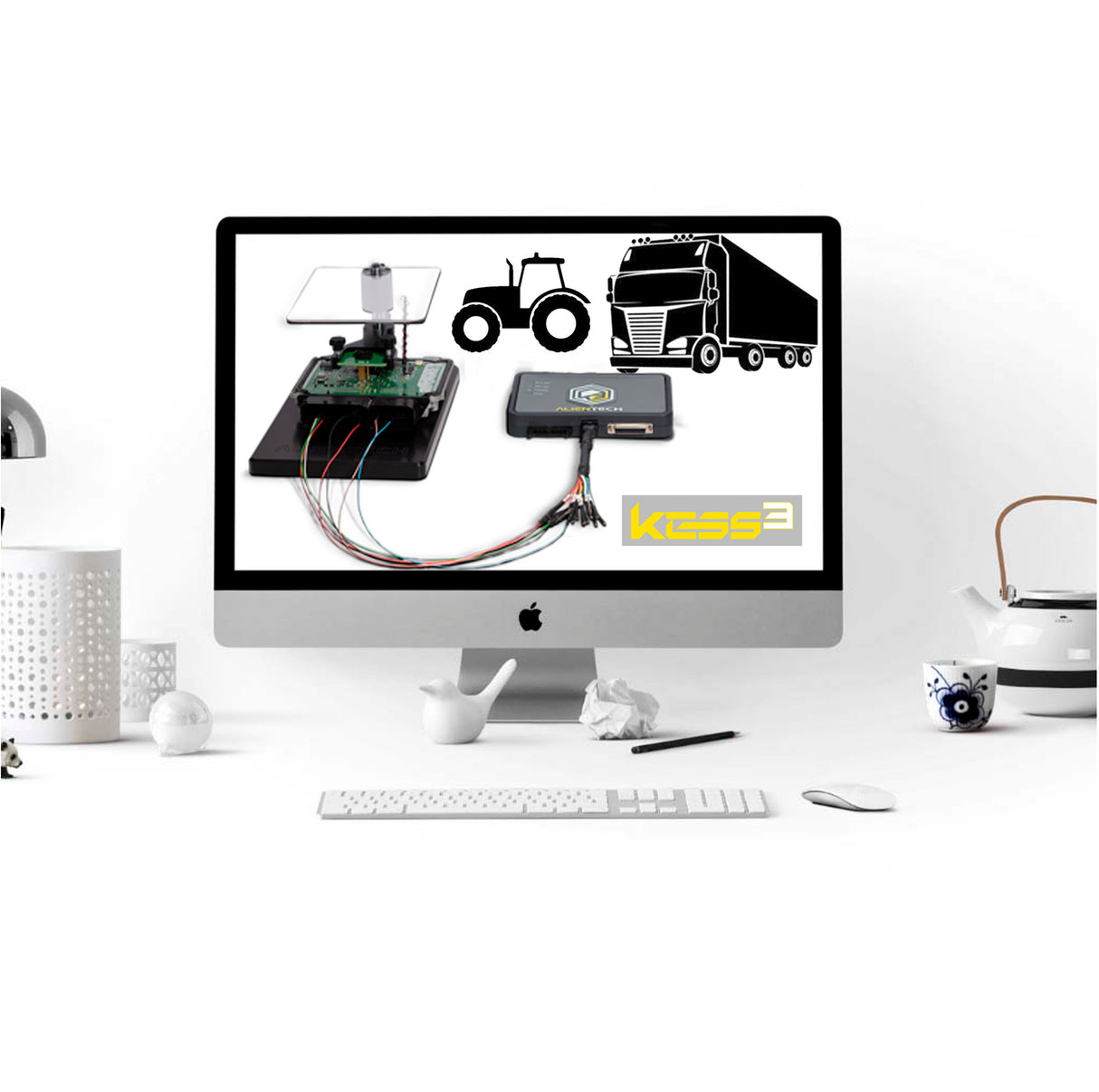 oferta en la activación de protocolos Bench y Boot para tractores, camiones, buses para la Kess3 master de alientech