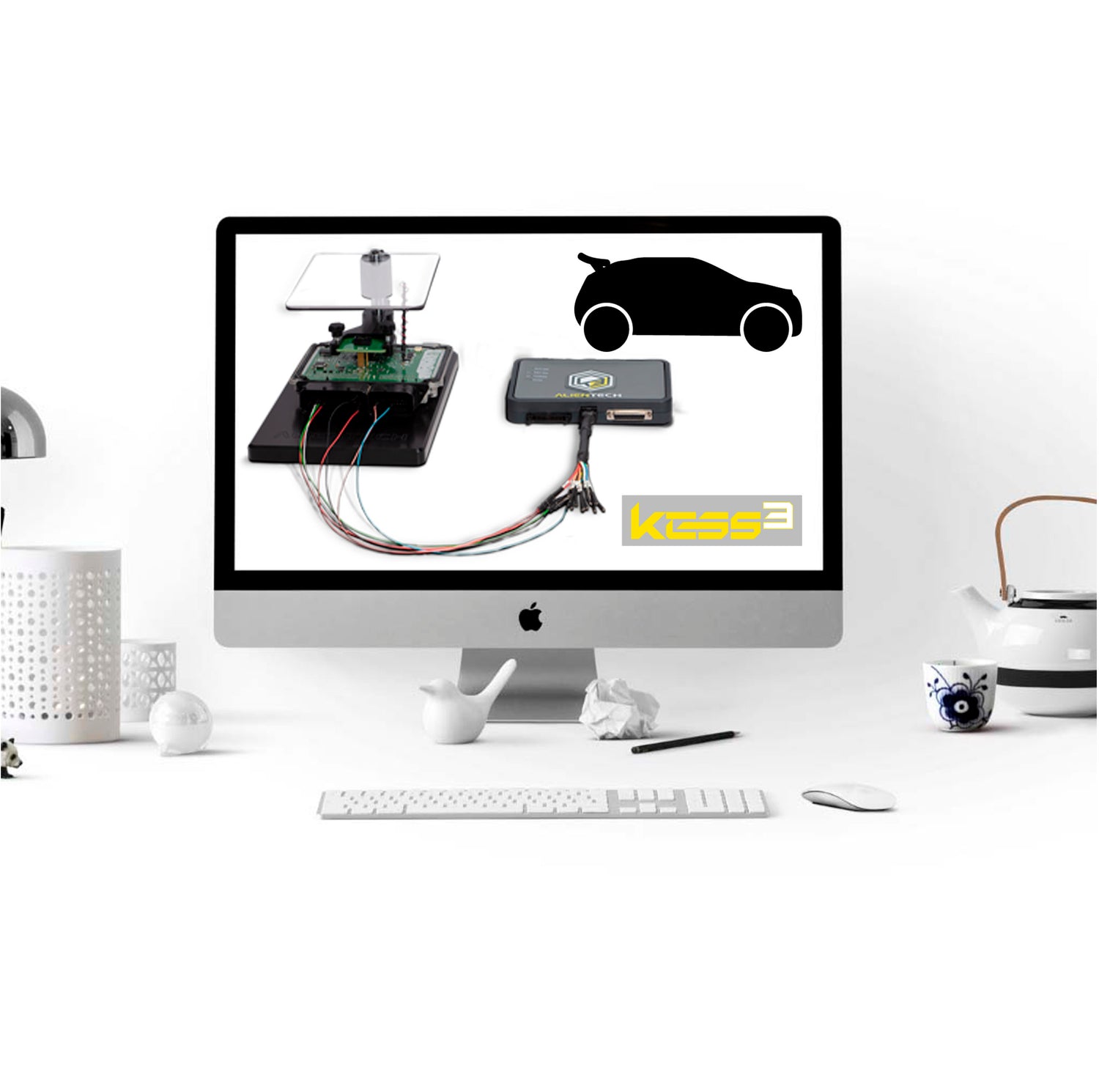 oferta en activación protocolos Bench y Boot para automóviles con la Kess3 slave de alientech
