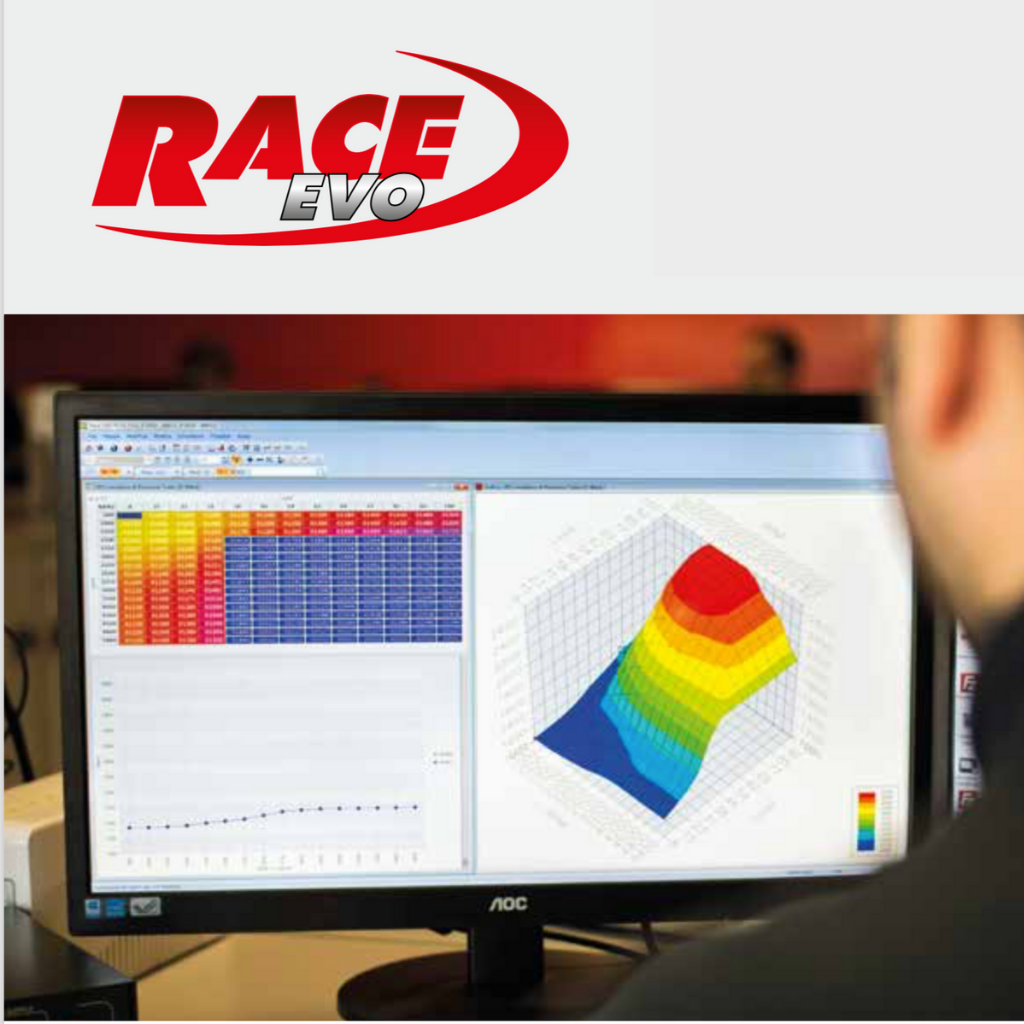 Software para modificar mapas centralitas Race evo Dimsport