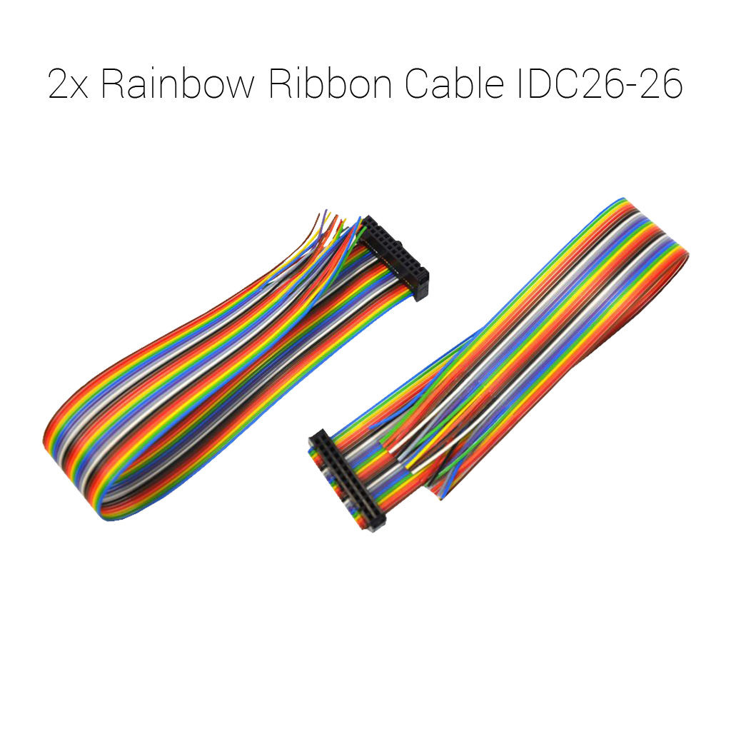 Cable Flat arcoíris IDC26-26 - 144300T106