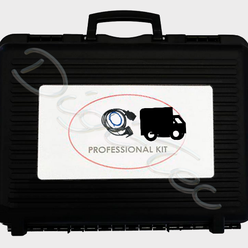 Maletín Rígido de ABS con Set Completo de Cableado y Conectores para Camiones - K32TRUCKALL/6