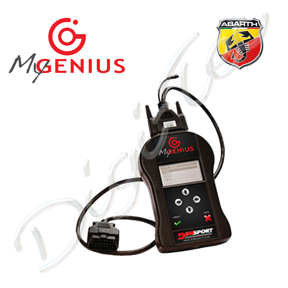 reprogramacion Abarth 500 con MyGenius de Dimsport