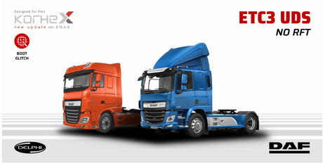 DAF Delphi ETC3 UDS con Korhex