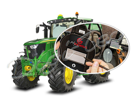 reprogramar centralita John Deere con My Genius de Dimsport