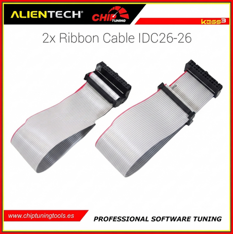Cable plano Alientech 144300T103 para reprogramación de ECU