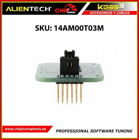 Adaptador para ECU Bosch ST10Fxxx Alientech 14AM00T03M.