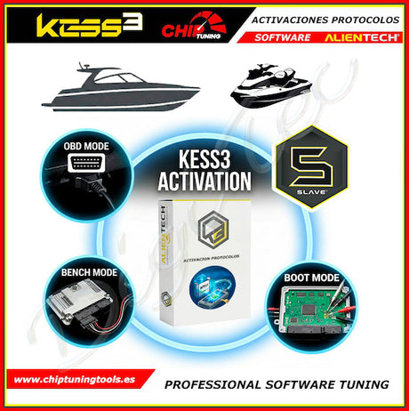 Activacion software embarcaciones slave para kess3 alientech