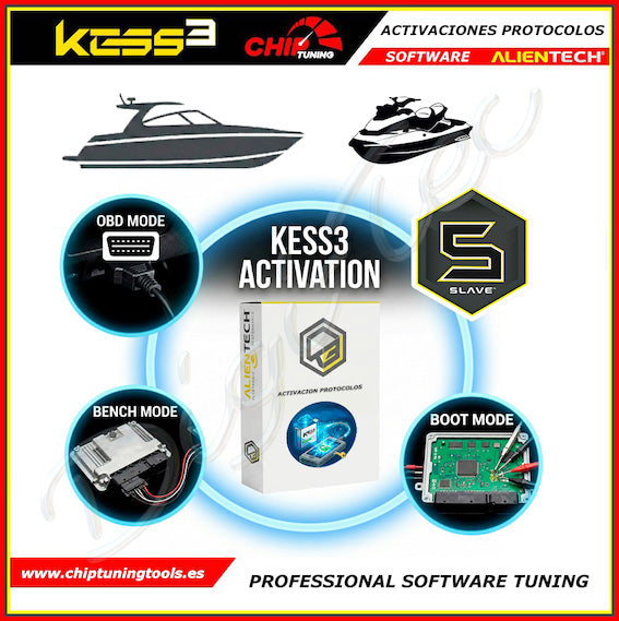 Activacion software embarcaciones slave para kess3 alientech