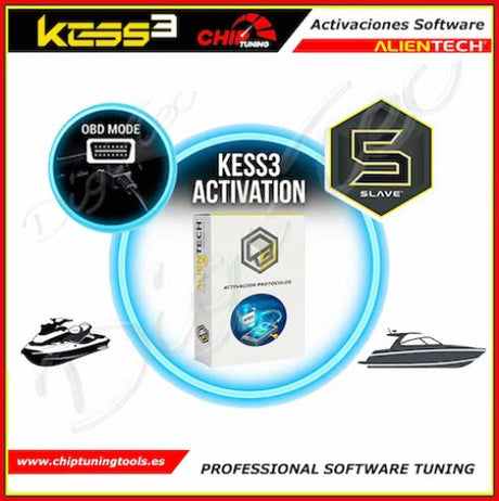 Especialización en OBD para el Dominio Acuático - Activación KESS3 Slave
