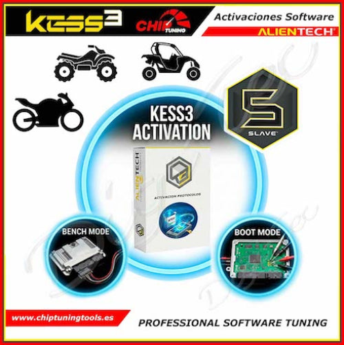 Potencia tu KESS3 Slave con Funcionalidad Bench-Boot para Motocicletas, ATVs y UTVs