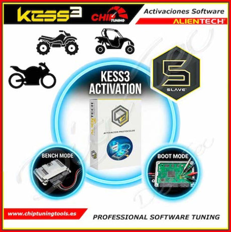 Potencia tu KESS3 Slave con Funcionalidad Bench-Boot para Motocicletas, ATVs y UTVs