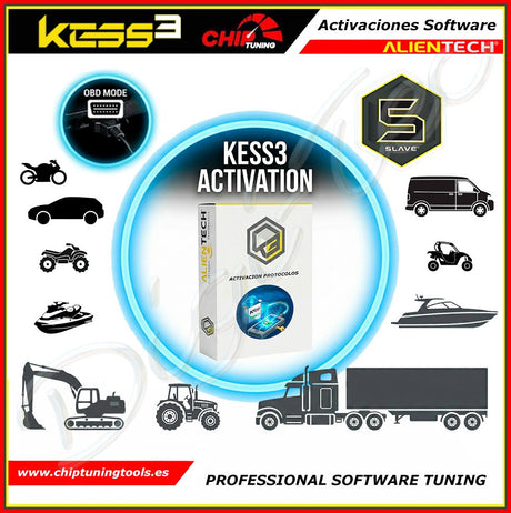 activacion del software slave obd para todo tipo de vehiculos kess3 alientech