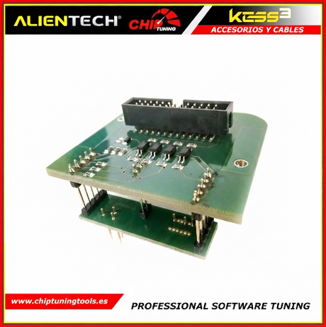 Adaptador para ECU Continental SID807 Infineon Tricore Alientech 14AM00T25M.