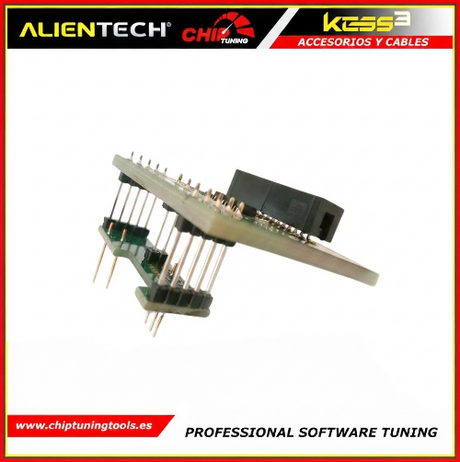 Adaptador para ECU Continental SID208-SID209 Infineon Tricore Alientech 14AM00T24M.