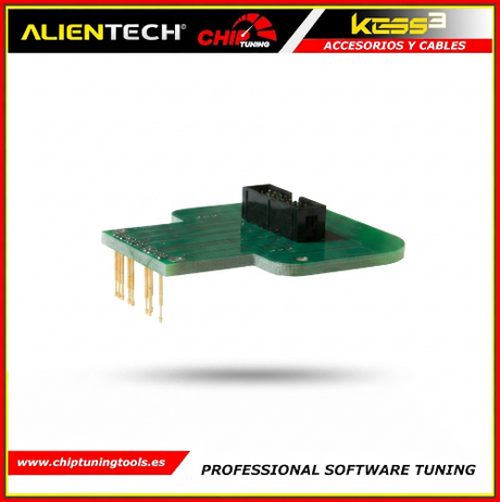Adaptador para ECU Delphi Nexus MPC5xxx Alientech 14AM00T06M.
