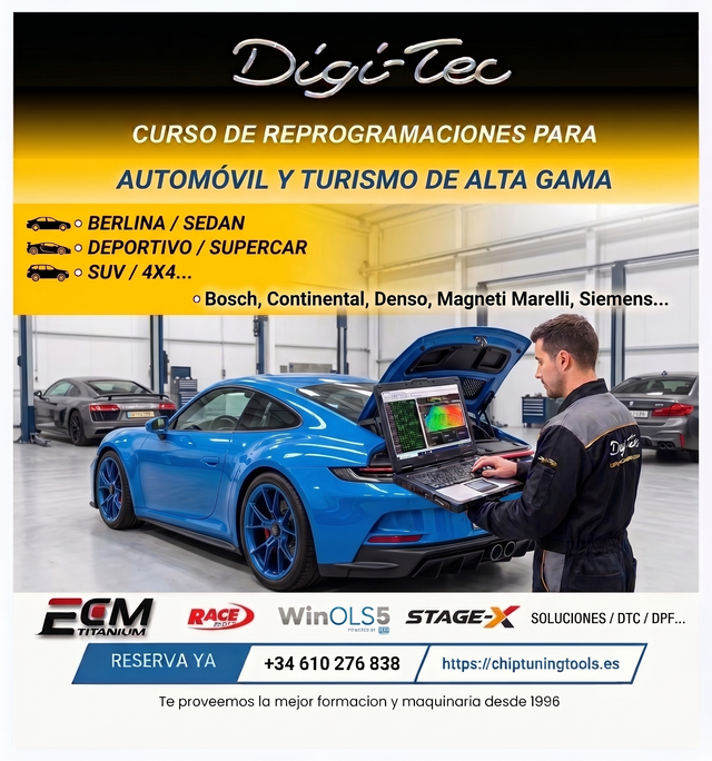 Curso reprogramacion ECU automoviles