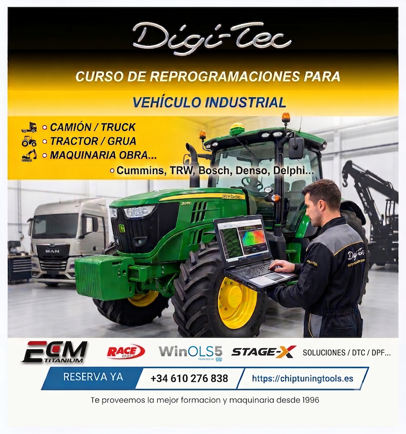 Aprende a reprogramat cenytalita ECU y ACM tractores y camiones