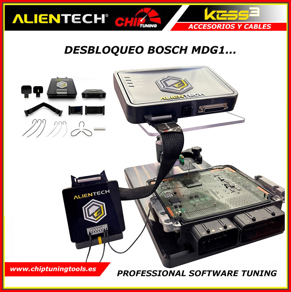 Modulo de desbloqueo Bosch MD1 y MG1 - Kit completo - KESS3UM000