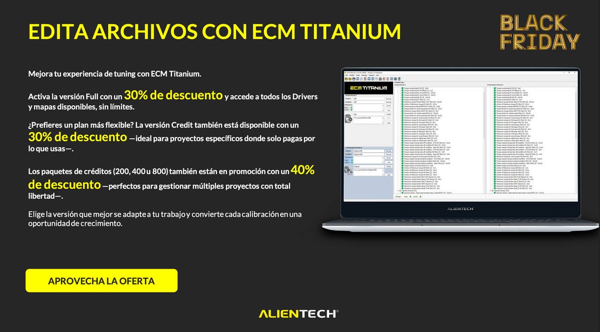 OFERTA ECM TITANIUM ALIENTECH BLACK FRIDAY